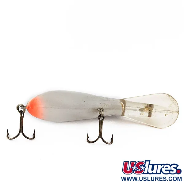 Vintage   Bill Norman Bass Magnet, 1/3oz Grey/black fishing lure #17208