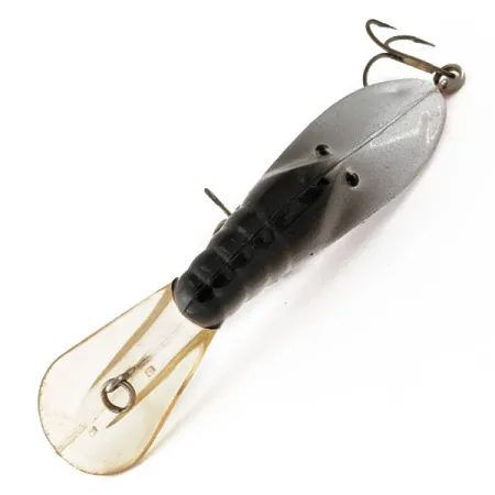 Vintage Bill Norman Bass Magnet, 1/3oz Grey/black fishing lure #17208
