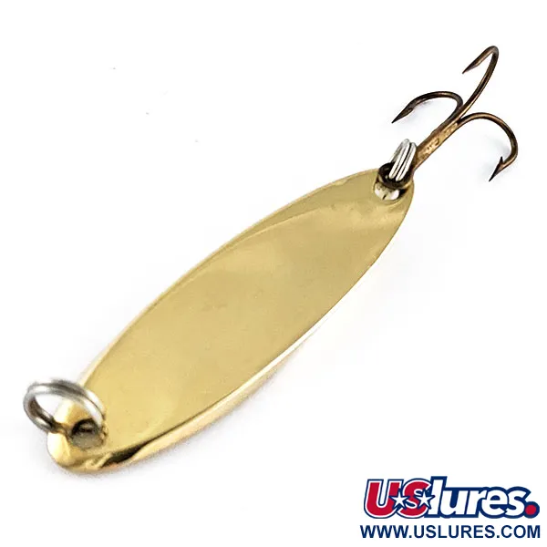 Vintage Acme Kastmaster, 3/8oz Gold fishing spoon #17215