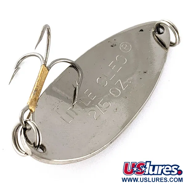 Vintage   Acme Little Cleo, 2/5oz Nickel fishing spoon #17217