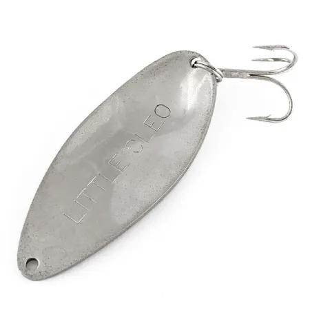 Vintage Acme Little Cleo, 1 1/4oz Nickel fishing spoon #17218