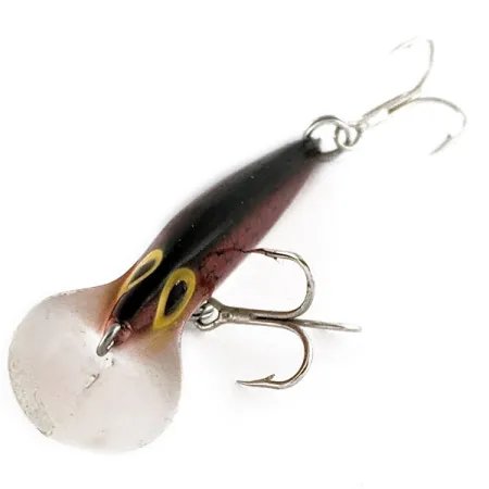 Vintage Storm Thin Fin Shiner Minnow, 1/8oz Red Grey fishing lure #17237