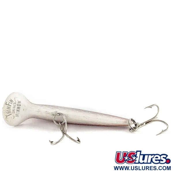 Vintage   Storm Thin Fin Shiner Minnow, 1/8oz Red Grey fishing lure #17237