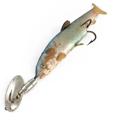 Vintage Panther Martin 9 Double Trouble , 3/4oz Nickel spinning lure #17252