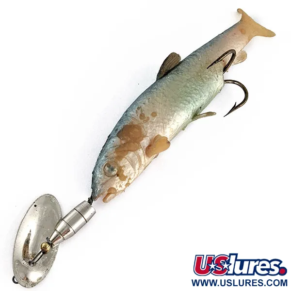 Vintage   Panther Martin 9 Double Trouble , 3/4oz Nickel spinning lure #17252