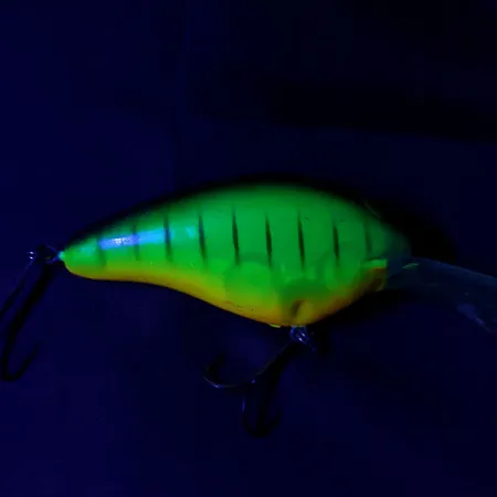 Vintage Norman DD22 UV, 1oz Tiger UV fishing lure #17253