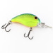 Vintage   Bandit 200, 1/3oz Chartreuse Blue Back fishing lure #17256