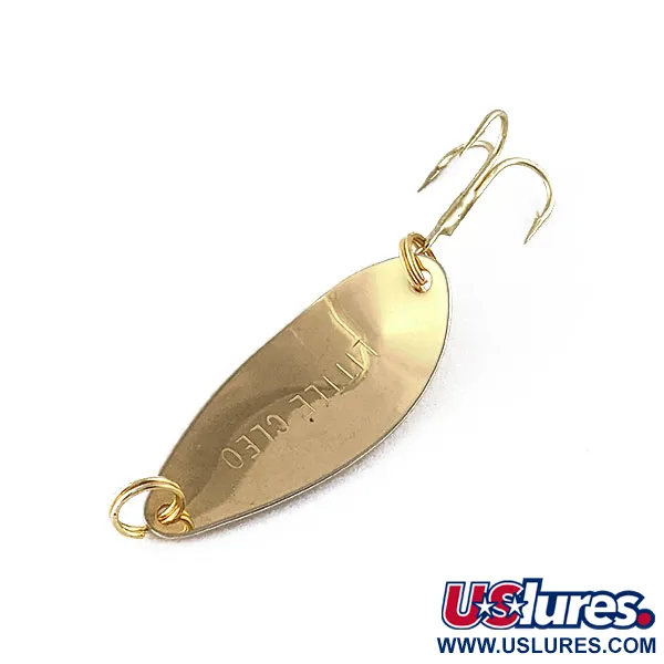 Vintage   Acme Little Cleo, 1/16oz Gold fishing spoon #17261