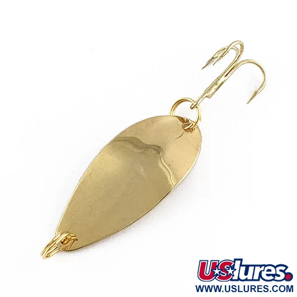 Vintage   Acme Little Cleo, 1/16oz Gold fishing spoon #17261