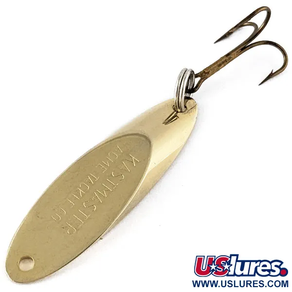 Vintage  Acme Kastmaster, 3/8oz Gold fishing spoon #17279
