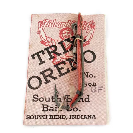 South Bend Trix-Oreno, 1/16oz Red fishing spoon #17296