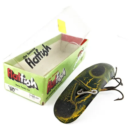 Helin Tackle Flatfish M2, 3/5oz Frog fishing lure #17310