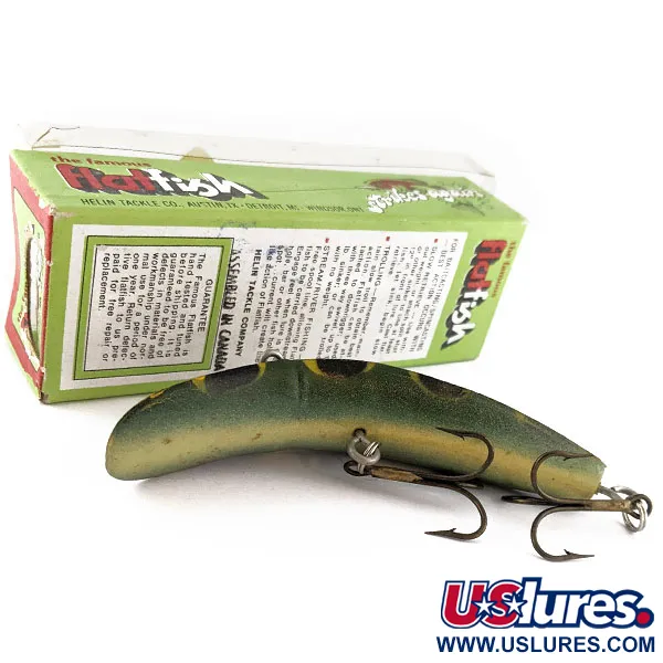  Helin Tackle Flatfish M2, 3/5oz Frog fishing lure #17310