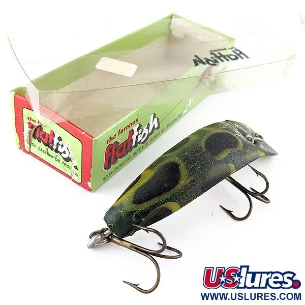  Helin Tackle Flatfish M2, 3/5oz Frog fishing lure #17310