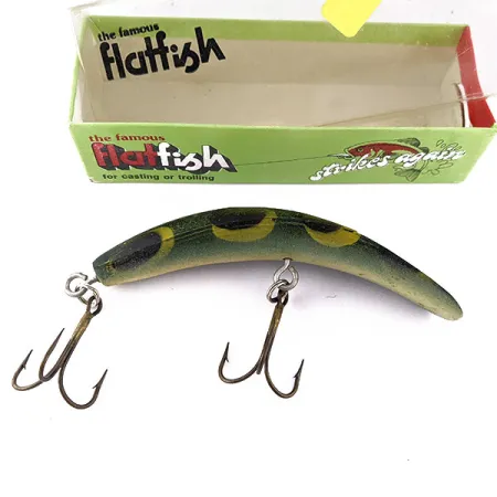 Helin Tackle Flatfish M2, 3/5oz Frog fishing lure #17310