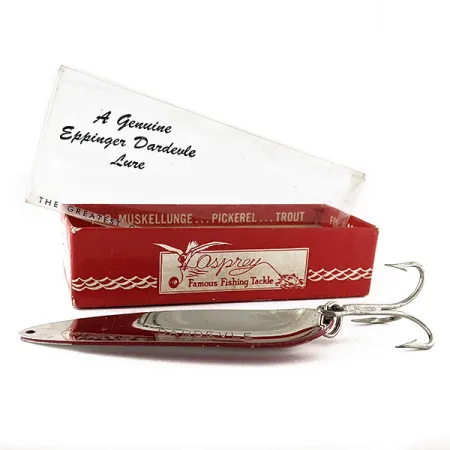 Eppinger Dardevle, 1oz Red Devle fishing spoon #17311
