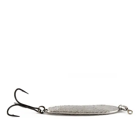 Vintage War Eagle Jiggin Spoon, 1oz Nickel fishing spoon #17312