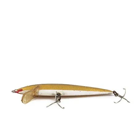 Vintage Rapala Original Floater F9 (Finland), 1/8oz G (Gold) fishing lure #17324