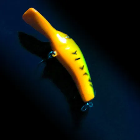 Vintage Lindy / Little Joe Lindy Shadling UV, 3/16oz Tiger fishing lure #17339