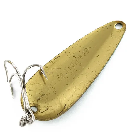 Vintage  Len Thompson #2, 1oz Frog fishing spoon #17346