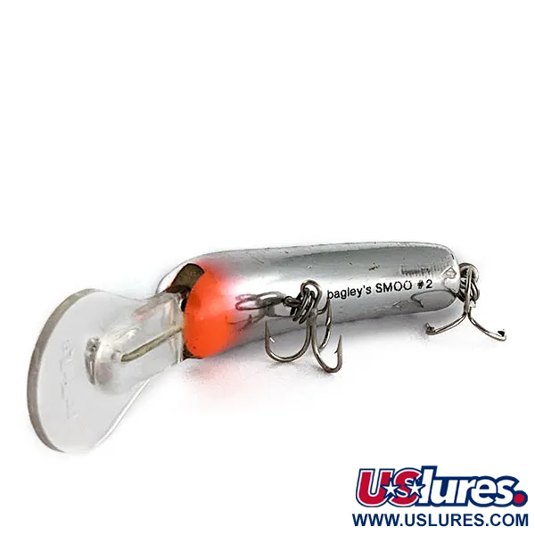Vintage    Bagley Smoo #2 Deep, 1/3oz  fishing lure #17348