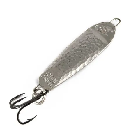 Vintage Cotton Cordell CC Spoon, 1/2oz Nickel fishing spoon #17349