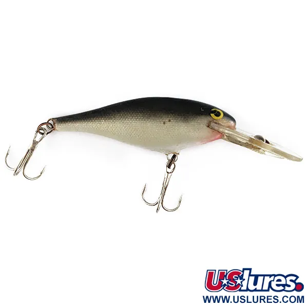 Vintage   Rapala Shad Rap Deep Runner 07 , 1/4oz S (Silver) fishing lure #17352