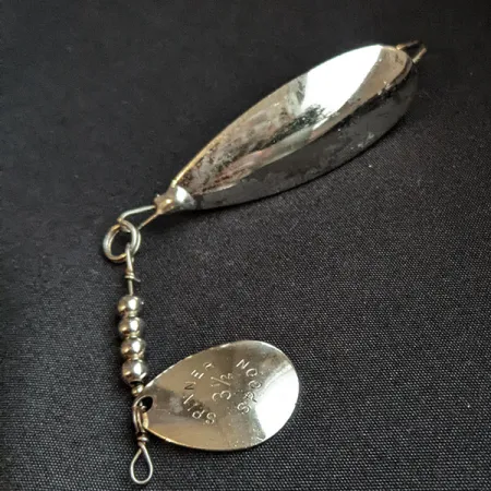 Johnson Silver Minnow Spinner Spoon
