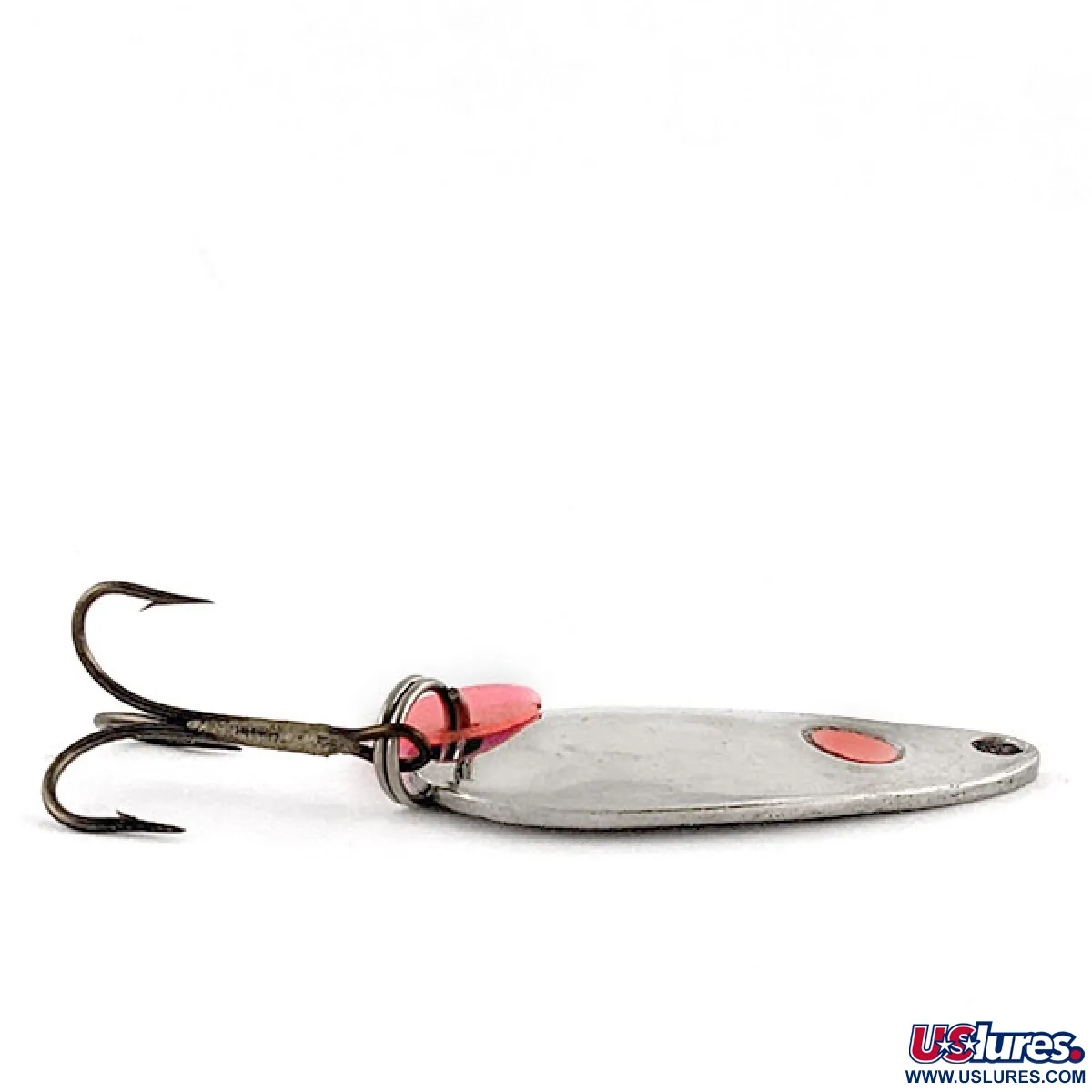 Vintage Luhr Jensen Les Davis Hotrod, 1/4oz Nickel fishing spoon