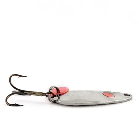 Vintage Luhr Jensen Les Davis Hotrod, 1/4oz Nickel fishing spoon #17384