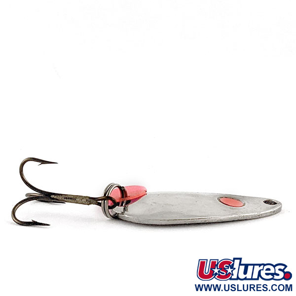 Vintage  Luhr Jensen Les Davis Hotrod, 1/4oz Nickel fishing spoon #17384