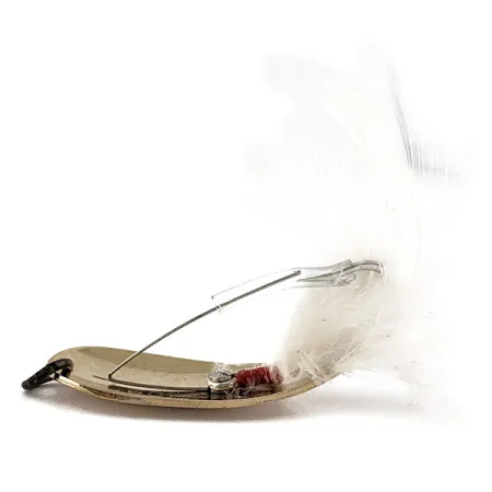 Vintage Luhr Jensen Tony Accetta HOBO , 2/5oz Gold fishing spoon #17385