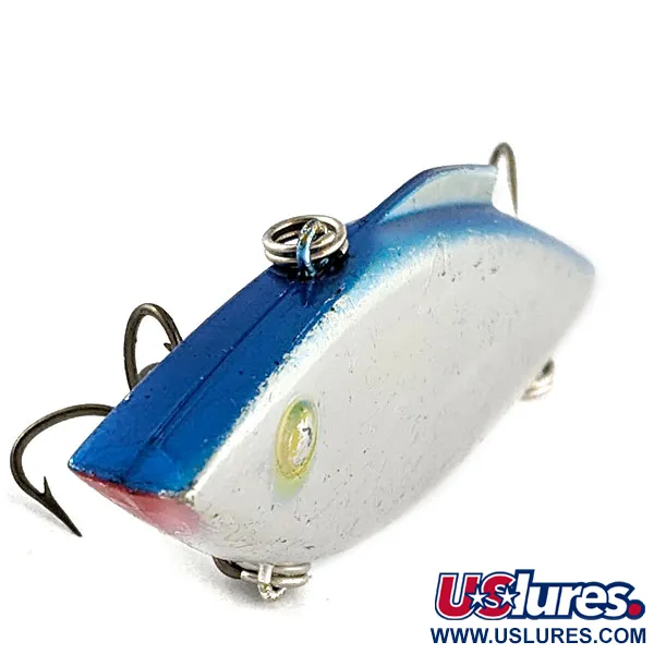Vintage   Bill Lewis Rat-L-Trap, 1/2oz Chrome Blue Back fishing lure #17398