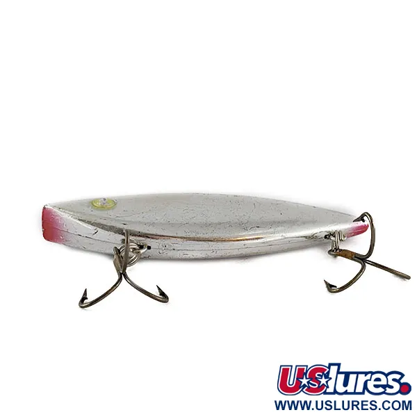 Vintage   Bill Lewis Rat-L-Trap, 1/2oz Chrome Blue Back fishing lure #17398