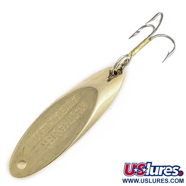 Vintage Acme Kastmaster, 3/8oz Gold fishing spoon #17710