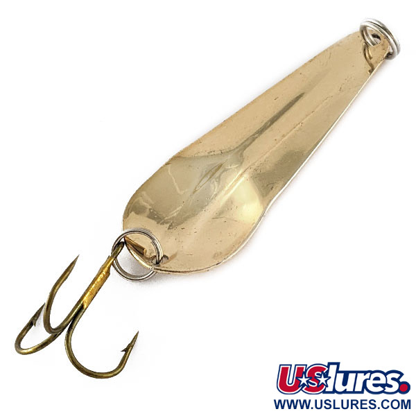 Vintage    James Aitken Haver, 1/2oz Gold fishing spoon #17420