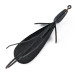 Vintage   Panther Martin Weed Wing, 2/5oz Black fishing spoon #17434