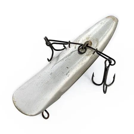 Vintage Yakima Bait FlatFish F7, 1/8oz Silver fishing lure #17451