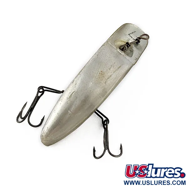 Vintage  Yakima Bait FlatFish F7, 1/8oz Silver fishing lure #17451