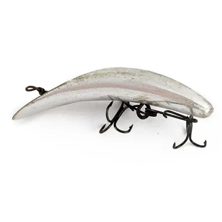 Vintage Yakima Bait FlatFish F7, 1/8oz Silver fishing lure #17451