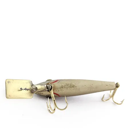 Vintage L&S Bait Mirro lure L&S Bait Company MirrOlure, 1/8oz Gold fishing lure #17452