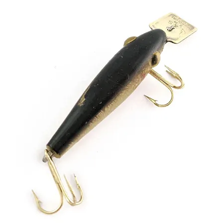 Vintage L&S Bait Mirro lure L&S Bait Company MirrOlure, 1/8oz Gold fishing lure #17452