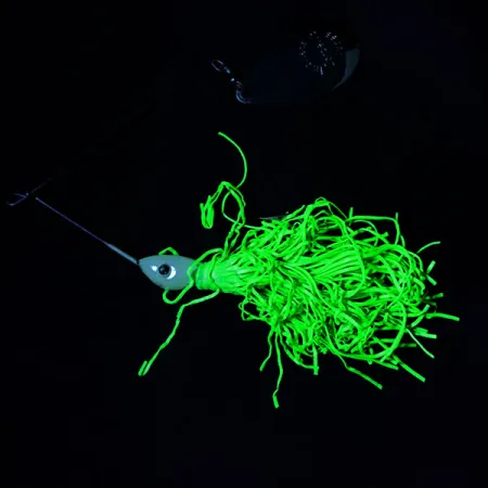 Vintage Cotton Cordell LiveLiest Cordell's lures, 1/2oz Nickel spinning lure #17456