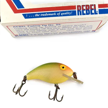 Rebel Teeny R, 3/16oz 10 fishing lure #17464
