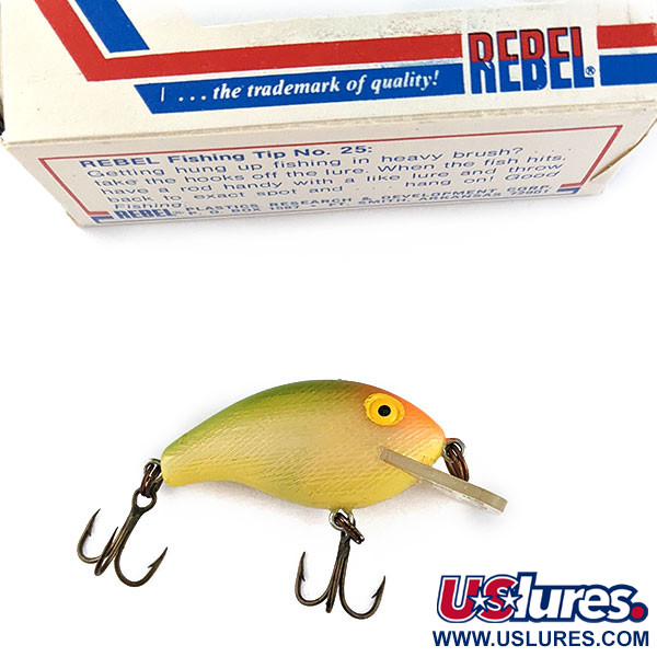   Rebel Teeny R, 3/16oz 10 fishing lure #17464