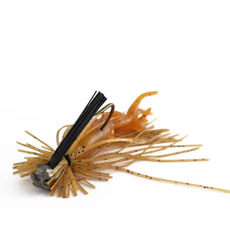 Luck E Strike Guido’s Baby Bug bass jig, 1/2oz Brown fishing #17479