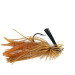   Luck E Strike Guido’s Baby Bug bass jig, 1/2oz Brown fishing #17479