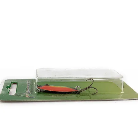 Wahoo Key Largo Swim'n Fin, 3/16oz Fire tiger fishing spoon #22376