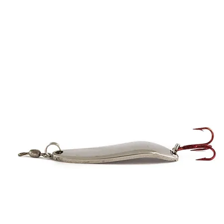 Vintage Luhr Jensen Krocodile #3, 1/2oz Nickel fishing spoon #17565