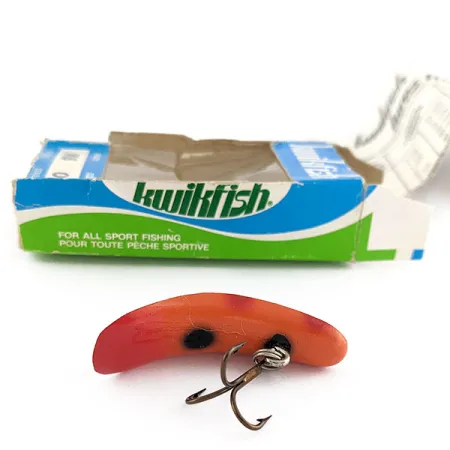 Helin Tackle Kwikfish K6, 3/32oz Red OB fishing lure #17567